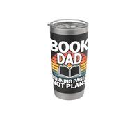 Reading Book Turning Pages Not Plans Quote Stainless Steel Insulated Tumbler