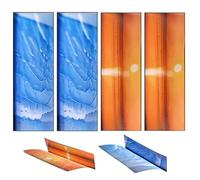 Reading Bookmarks, Film Shape Page Markers - Sea Theme Suncatcher Translucent Film Bookmark,for Women Men Teacher Student Teen Reading School Study Journal Planner Notebook