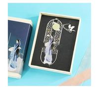 Reading Bookmarks,Read Bookmarks, Antique Beauty Metal Bookmark Chinese Style Small Fresh Illustration Art Creative Boxed