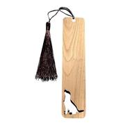 Reading Bookmarks, Wooden Home Themed Bookmark Tags, Reading Experiences Long Term Use Stability on the Table Lamp and Easy to Carry for Offices and Learning Diary Library Aesthetics