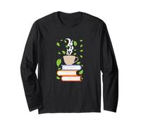 Reading Books and Drinking Tea Long Sleeve T-Shirt