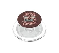 Reading By The Pool Is My Cardio Book Lover Summer PopSockets PopGrip for MagSafe