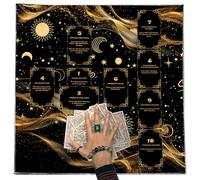 Reading Card Pattern Tarot Tablecloth Altar Cloth Nerve Table Tapestry Easy Reading Pattern Tarot Tablecloth Spiritual Deckyo