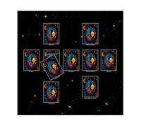 Reading Card Tarots Tablecloth God Cards Table Cloth Tapestry Astrologys Witchcraft Deck Cloth Wall Decoration