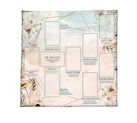 Reading Cards Astrology Table Cloth Nerve Tablecloth Altar Cloth Board Game Accessories Card Table Cloth Wall Decor