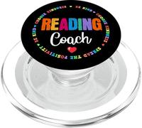 Reading Coach Teacher Interventionist Specialist Literacy PopSockets PopGrip for MagSafe