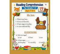 Reading Comprehension for Grade 1-2: 77 Pages