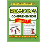 Reading Comprehension Grade 1 Workbook: By Now It's Time For 1st Grade Reading Success - Kids First