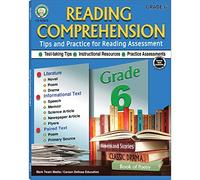 Reading Comprehension, Grade 6: Tips and Practices for Reading Assessment