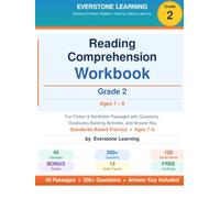 Reading Comprehension Workbook Grade 2: 40 Engaging Fiction & Nonfiction Passages, Vocabulary Practice, and Critical Thinking Questions for 2nd Grade ... Reading Comprehension Workbook Series)