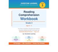 Reading Comprehension Workbook Grade 3: 40 Engaging Fiction & Nonfiction Passages, Vocabulary Practice, and Critical Thinking Questions for 3rd Grade ... Reading Comprehension Workbook Series)