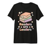 Reading Day Student Readers are Leaders Book Lovers Premium T-Shirt