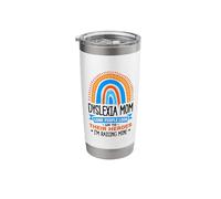 Reading Disorder Design for a Dyslexia Mom Stainless Steel Insulated Tumbler