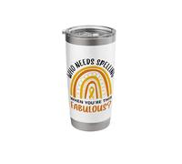 Reading Disorder Design for a Dyslexia Warrior Stainless Steel Insulated Tumbler