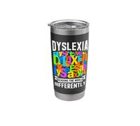 Reading Disorder Design for a Dyslexia Warrior Stainless Steel Insulated Tumbler