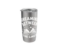 Reading Dreaming Between The Lines Stainless Steel Insulated Tumbler
