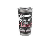 Reading Dreaming Between The Lines Stainless Steel Insulated Tumbler