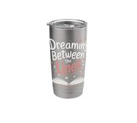 Reading Dreaming Between The Lines Stainless Steel Insulated Tumbler