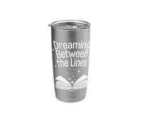 Reading Dreaming Between The Lines Stainless Steel Insulated Tumbler