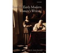 Reading Early Modern Women's Writing – Oxford University Press