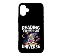 Reading Expands Our Universe Astronaut 2027 Summer Library Case for iPhone 16 Plus