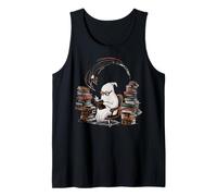 Reading Ghost - Spooky Library Halloween Tee Tank Top