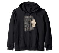 Reading Ghost - Spooky Library Halloween Tee Zip Hoodie