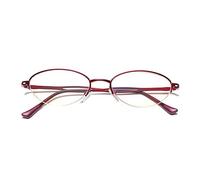 Reading glasses Anti-blue Light Ladies, Half-frame High-definition Lenses, Anti-blue Light Care For The Eyes, Clear Vision