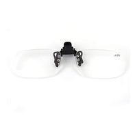 Reading Glasses Clip On Flip Up Magnifying Reading Glasses Magnifiers Lenses Readers Unisex (+3.0)