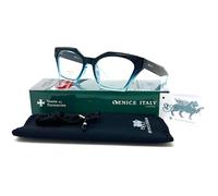 Reading Glasses Exclusive Model Naomi for Women Fashion Vintage Pharmacy Quality - 4 Colors (Blue, +3.50)
