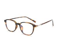 Reading Glasses for Men women TR90 Blue Light Blocking Computer Readers Anti UV Glare Small face Reading Glasses,Tortoise,+1.50