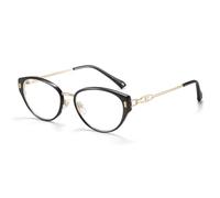 Reading Glasses for Women Blue Light Blocking with Spring Hinge Computer Readers for Ladies Retro Oval Eyeglasses,Gold,+2.75