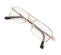 Reading Glasses Full Frame Fashion Computer Readers Quality Spring Hinge Glasses for Men and Women (+1)