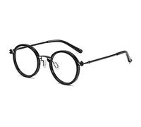 Reading Glasses With Blue Light Protection,Anti Eyestrain, Anti Glare,Computer/TV Readers,Lightweight Eyeglasses (Color : Black, Size : +2.0)
