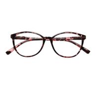 Reading Glasses Womens Designer Crystal Animal Pink Large Frame Spring Hinges & Case +3.00 | ZA32R