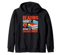 Reading Habit A Gateway To Enlightenment Zip Hoodie