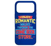 Reading I Enjoy Romantic Walks Through The Comic Book Store Case for iPhone 17 Pro Max