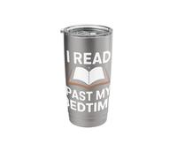 Reading I Read Past My Bedtime Stainless Steel Insulated Tumbler