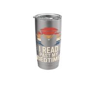 Reading I Read Past My Bedtime Stainless Steel Insulated Tumbler