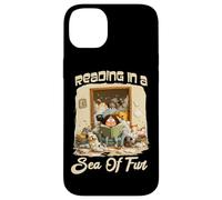 Reading in a sea of fur Case for iPhone 14 Plus