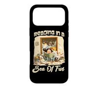 Reading in a sea of fur Case for iPhone 17 Pro Max