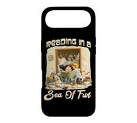 Reading in a sea of fur Case for iPhone Air