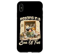 Reading in a sea of fur Case for iPhone XS Max
