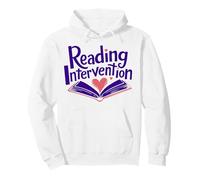Reading Intervention Teacher Support Educators Pullover Hoodie
