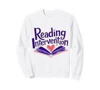 Reading Intervention Teacher Support Educators Sweatshirt