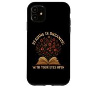 Reading Is Dreaming Book Flowers Vintage Retro Librarian Fun Case for iPhone 11