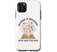Reading Is Dreaming Book Flowers Vintage Retro Librarian Fun Case for iPhone 11 Pro Max