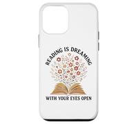 Reading Is Dreaming Book Flowers Vintage Retro Librarian Fun Case for iPhone 12 mini