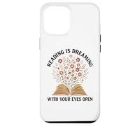 Reading Is Dreaming Book Flowers Vintage Retro Librarian Fun Case for iPhone 12 Pro Max
