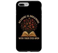 Reading Is Dreaming Book Flowers Vintage Retro Librarian Fun Case for iPhone 7 Plus/8 Plus